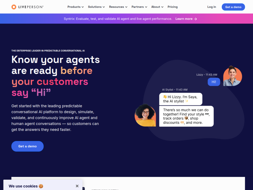 LivePerson screenshot