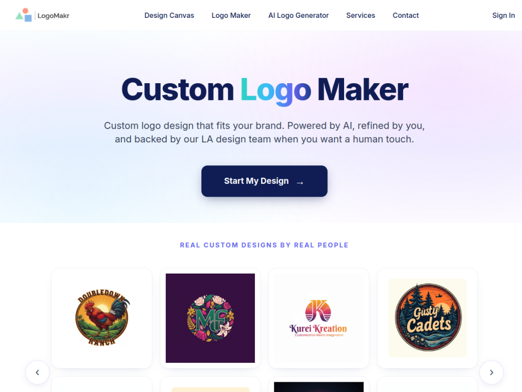 LogoMakr screenshot