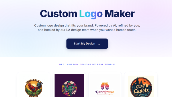LogoMakr logo and screenshot