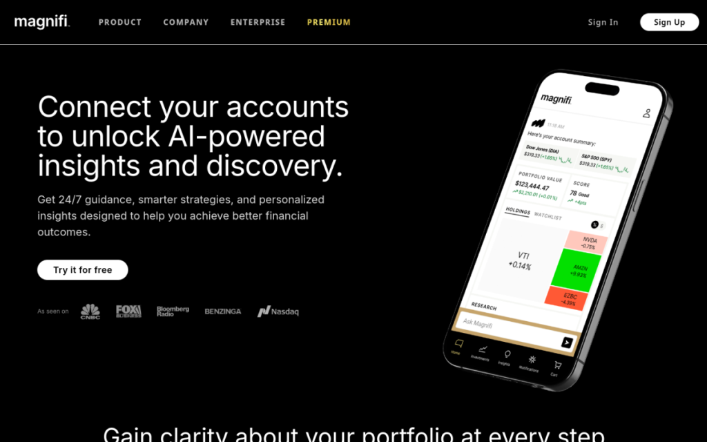 Magnifi screenshot