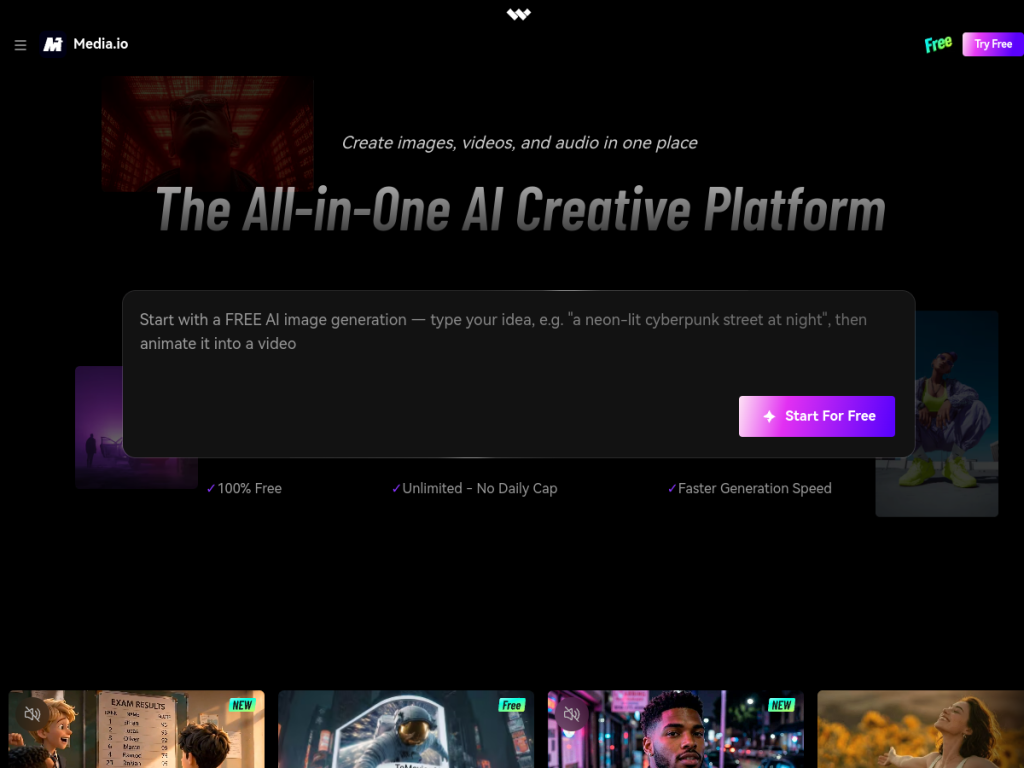 Media.io screenshot