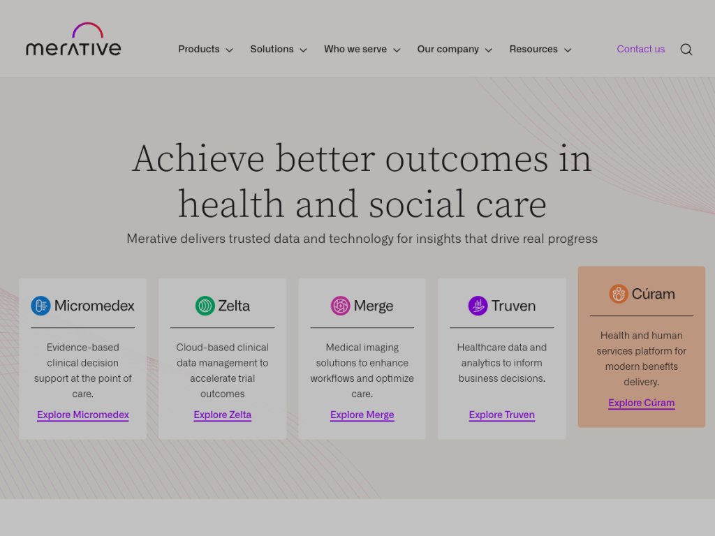 Merative screenshot