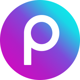 Picsart logo and screenshot