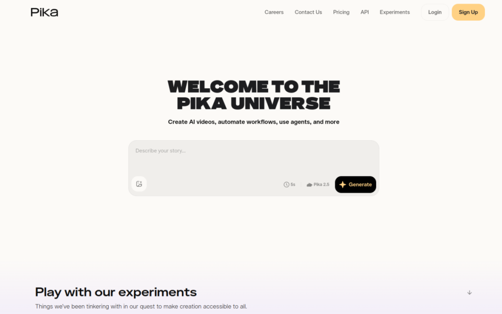 Pika screenshot