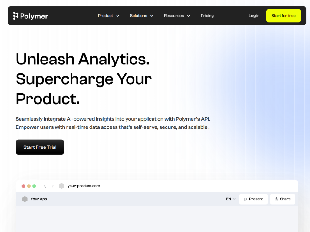 Polymer Search screenshot