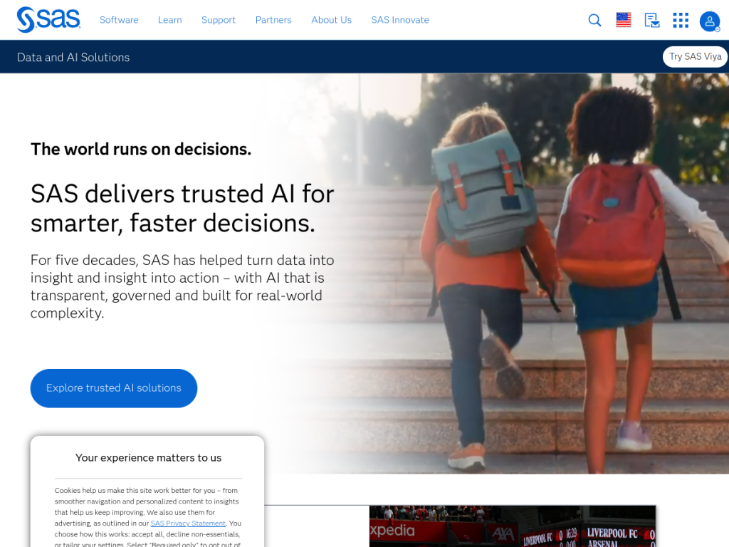 SAS screenshot