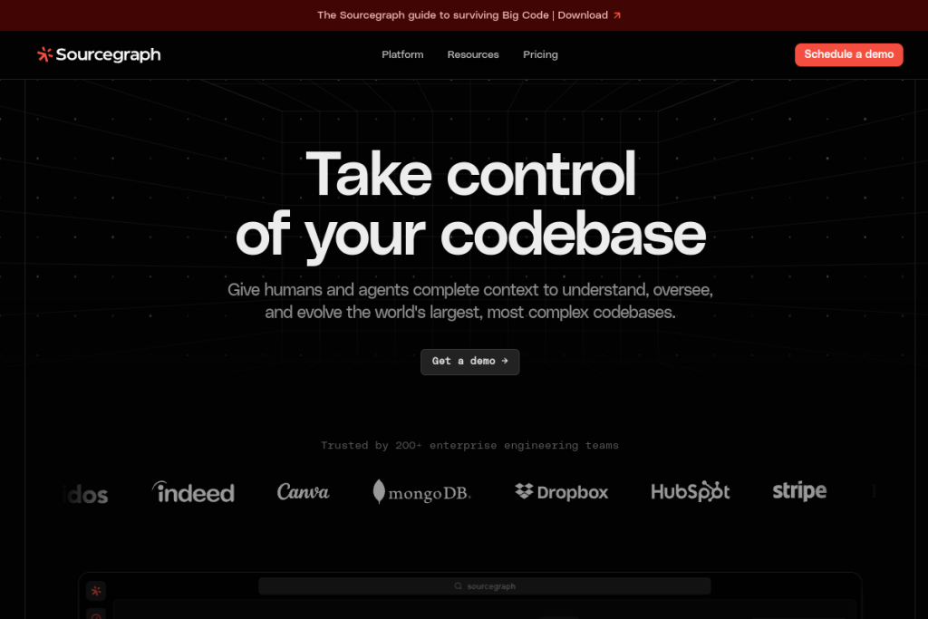 Sourcegraph Cody screenshot
