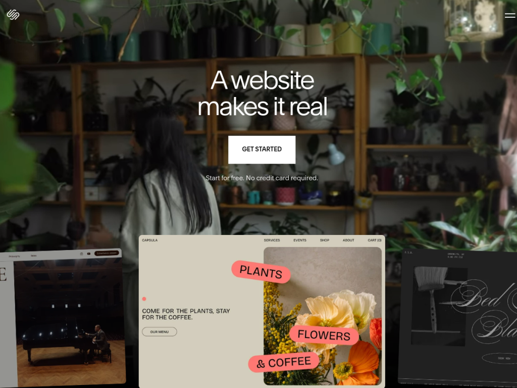 Squarespace AI screenshot