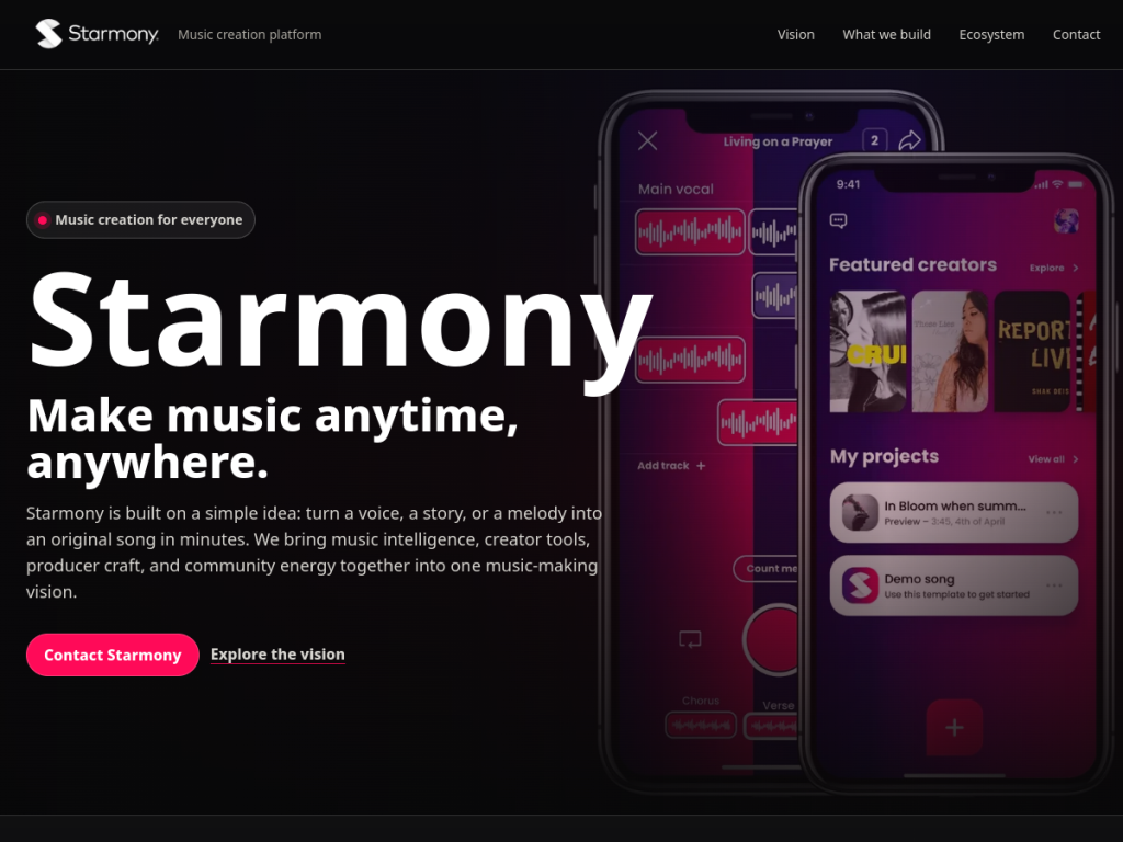 Starmony screenshot