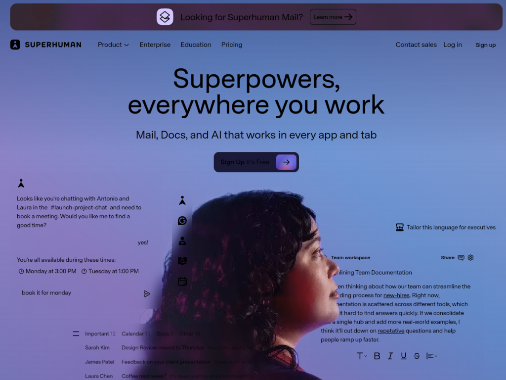 Superhuman AI screenshot
