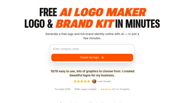 Turbologo logo and screenshot