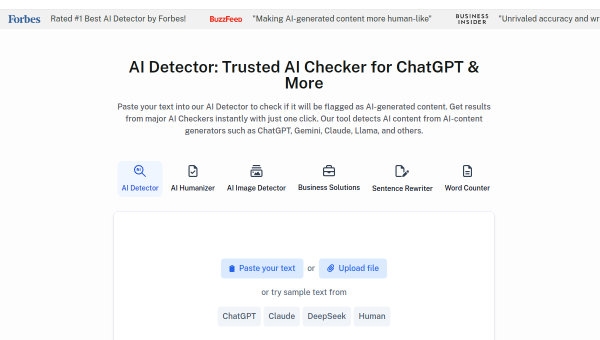 Undetectable AI logo and screenshot