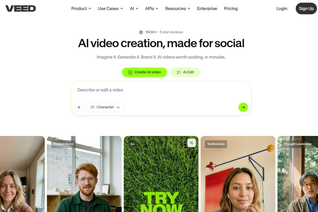 VEED screenshot