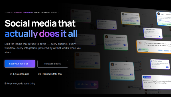 Vista Social logo and screenshot