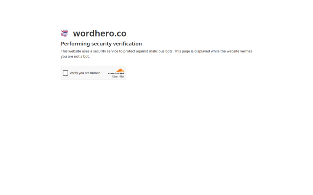 WordHero screenshot