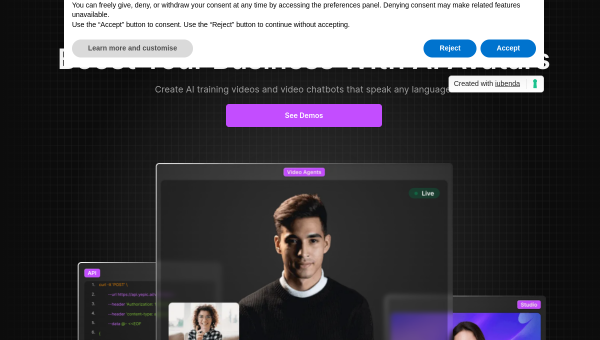 Yepic logo and screenshot